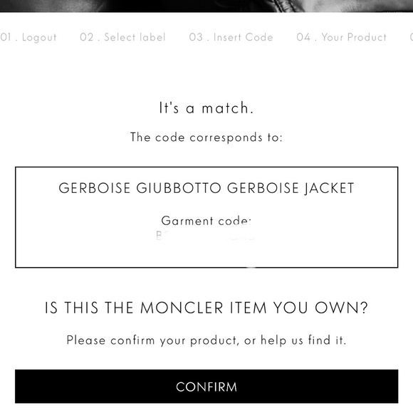 MONCLER GIUBBOTTO GERBOISE JACKET - Picture 5 of 5